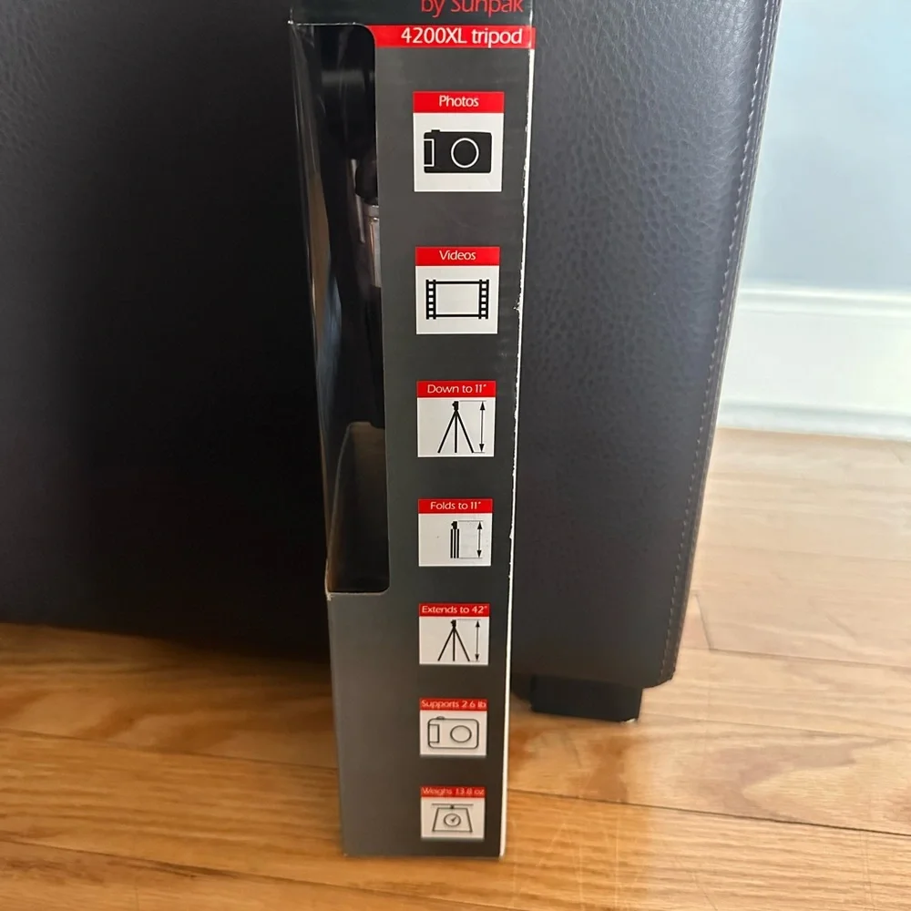 New With Tags PlatinumPlus 4200XL Travel Tripod